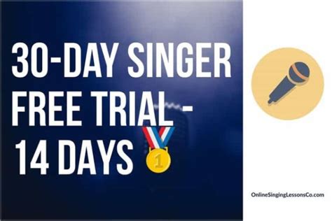 30daysinger free trial